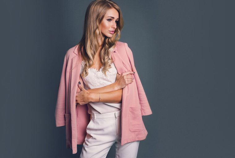 pantaloni rosa